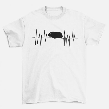 Tengerimalac Heartbeat férfi póló