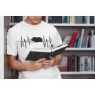 Tengerimalac Heartbeat férfi póló