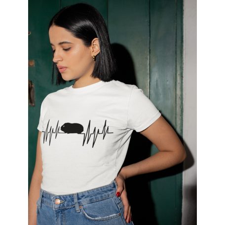 Tengerimalac Heartbeat női póló