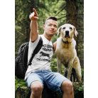 Nincs szükségem terápiára csak a kutyámra férfi póló