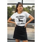 Nincs szükségem terápiára csak a lovamra női póló