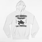 Nincs szükségem terápiára csak a teknősömre pulóver