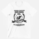 Akkor vagyok boldog, ha velem van az axolotlom férfi póló