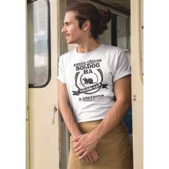 Akkor vagyok boldog, ha velem van a görényem férfi póló