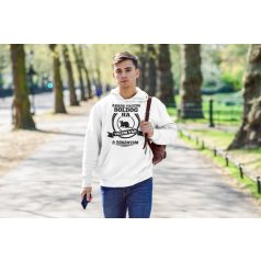 Akkor vagyok boldog, ha velem van a görényem pulóver