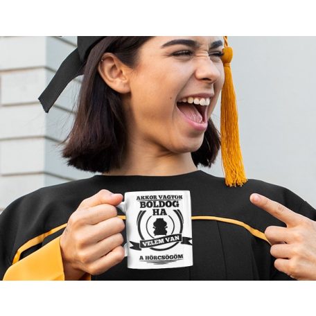 Akkor vagyok boldog, ha velem van a hörcsögöm bögre