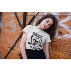 Akkor vagyok boldog, ha velem van az iguanám női póló