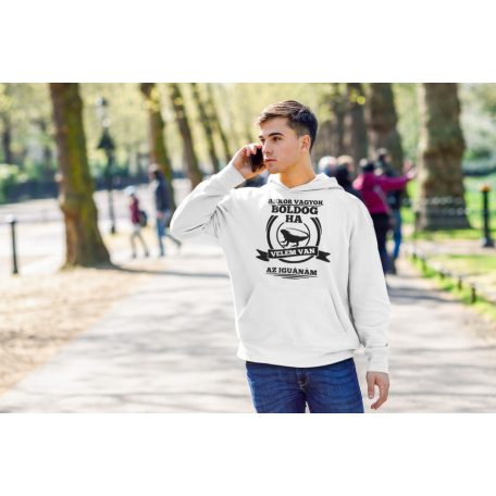 Akkor vagyok boldog, ha velem van az iguanám pulóver