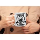 Akkor vagyok boldog, ha velem van a kígyóm bögre