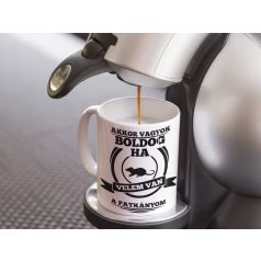 Akkor vagyok boldog, ha velem van a patkányom bögre