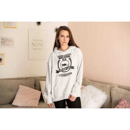 Akkor vagyok boldog, ha velem van a patkányom pulóver