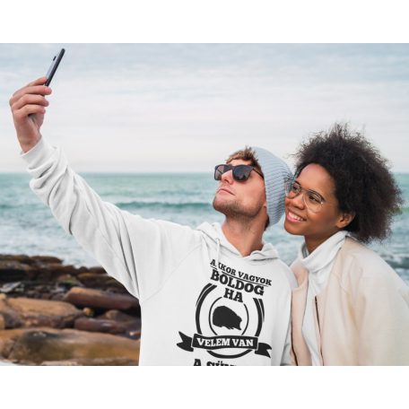 Akkor vagyok boldog, ha velem van a sünim pulóver