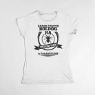 Akkor vagyok boldog, ha velem van a tarantulám női póló