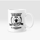 Akkor vagyok boldog, ha velem van a teknősöm bögre