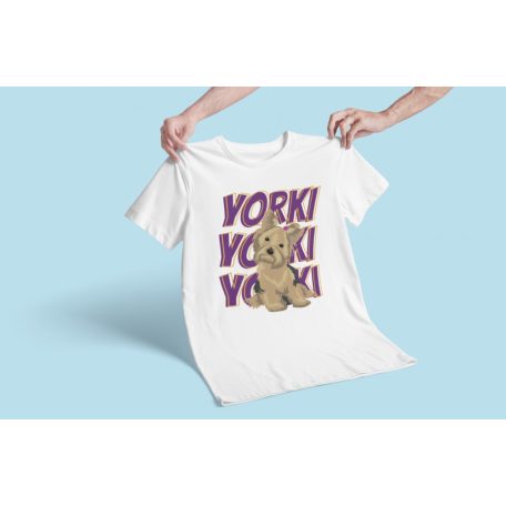 Yorki Yorki Yorki férfi póló