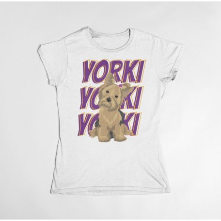 Yorki Yorki Yorki női póló